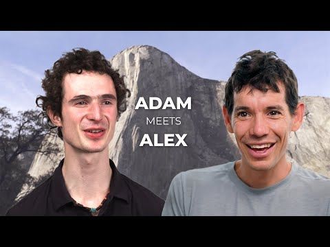 Adam Ondra and Alex Honnold talk