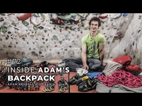 Inside Adam's Backpack