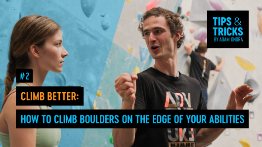 Tips & Tricks Episode 2: How to climb boulders on your peak level