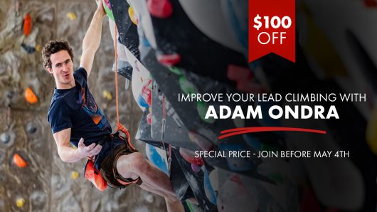 ENJOY MY LEAD CLIMBING COURSE FOR SPECIAL PRICE. JOIN ME BEFORE MAY 4TH
