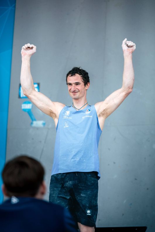 I'm returning to Prague to compete in lead climbing