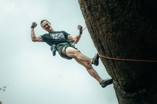 Greenspit 8b+ FLASH TRAD