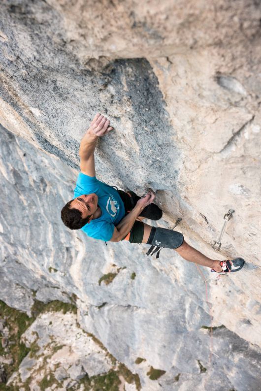 First Ascent of Big Twin 9a+ in the Dolomites